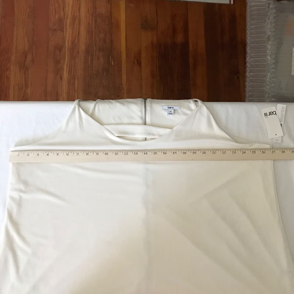 BAR III Sleeveless Blouse Tank Top Cream NWT Women’s Plus Size 4X - Picture 10 of 16